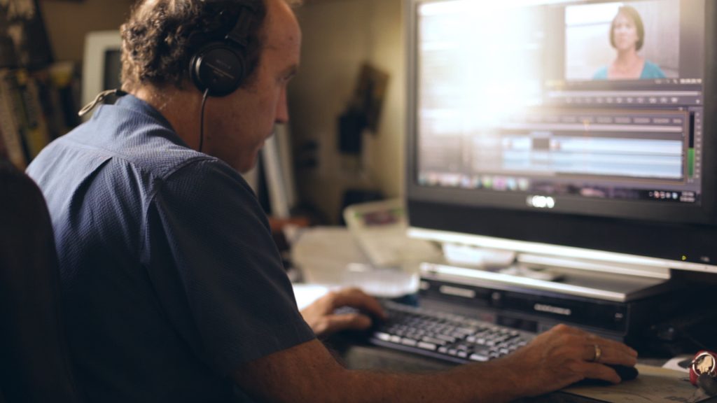 Michael M. Conti editing on Adobe Premiere Pro