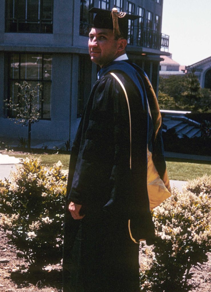 Dr Peter Conti PhD portrait University of California Berkeley 1963